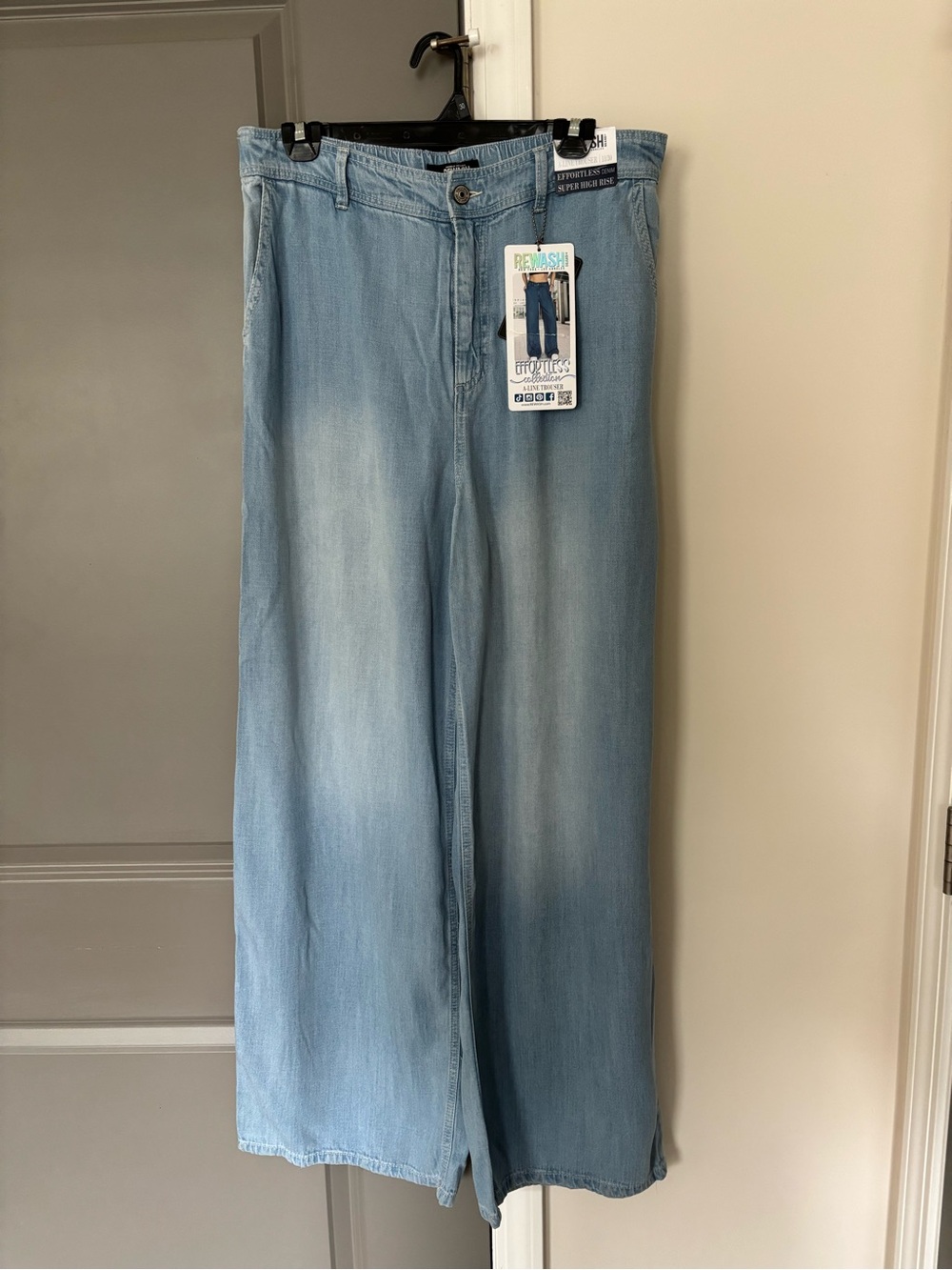 Rewash Light Blue Wide Leg Women’s Jeans